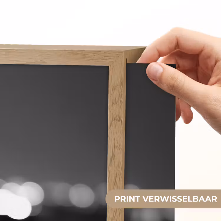 Lightbox - Wandlamp - Bubbels - Proosten - Champagneglazen - Stadslichten — 5