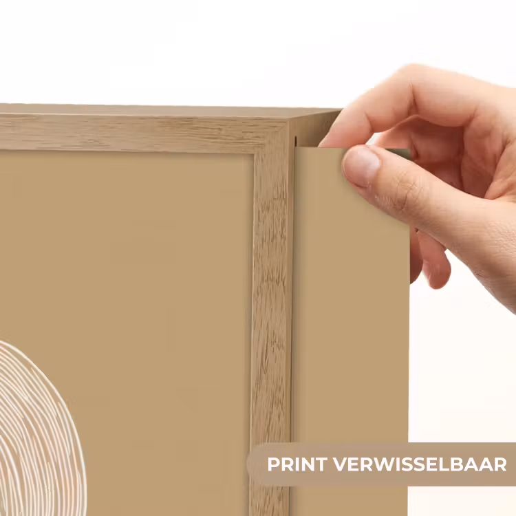 Lightbox - Wandlamp - Bananen - Beige - Lijntekening - Minimalistisch — 5
