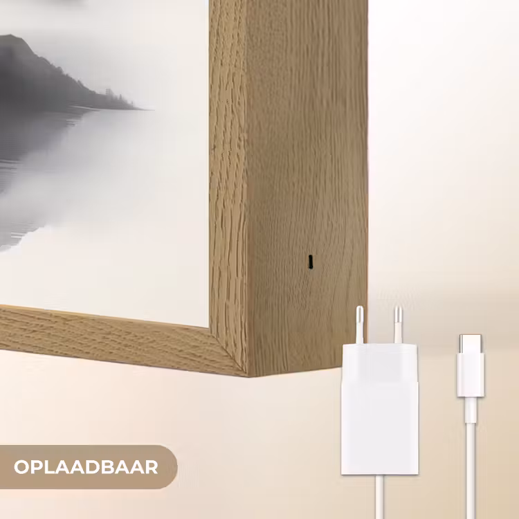 Lightbox - Wandlamp - Bergen - Mistig - Water - Wit — 7