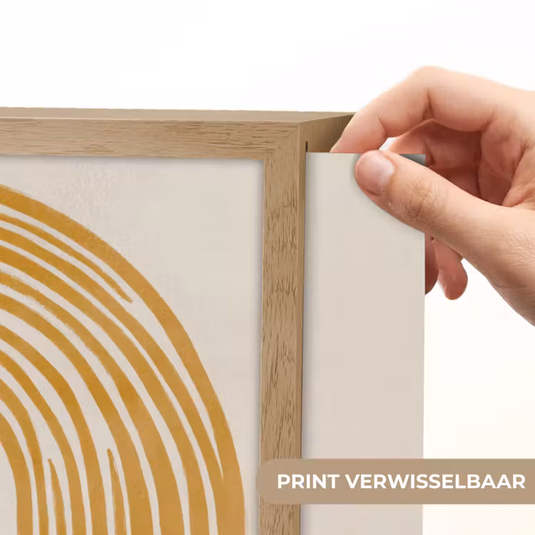 Lightbox - Wandlamp - Bogen - Lijnen - Oranje - Minimalistisch — 5