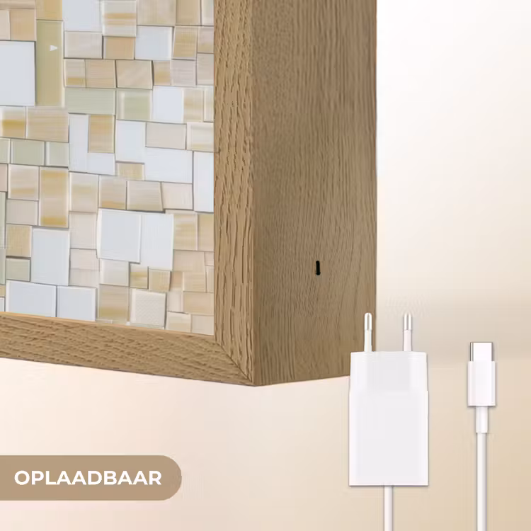 Lightbox - Wandlamp - Aardbei - Rood - Mozaïek - Fruit — 7