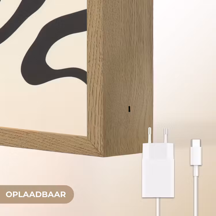 Lightbox - Wandlamp - Abstract - Lijnen - Modern - Beige — 7
