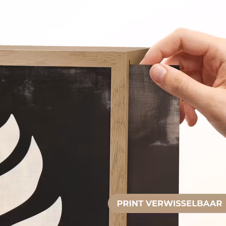 Lightbox - Wandlamp - Blad - Wit - Minimalistisch — 5