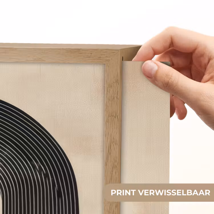 Lightbox - Wandlamp - Boog - Strepen - Minimalistisch - Zwart — 5
