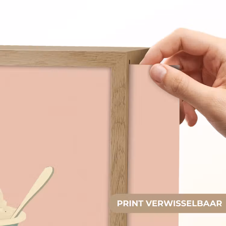 Lightbox - Wandlamp - Bakje - Ijs - Aardbei - Roze — 5