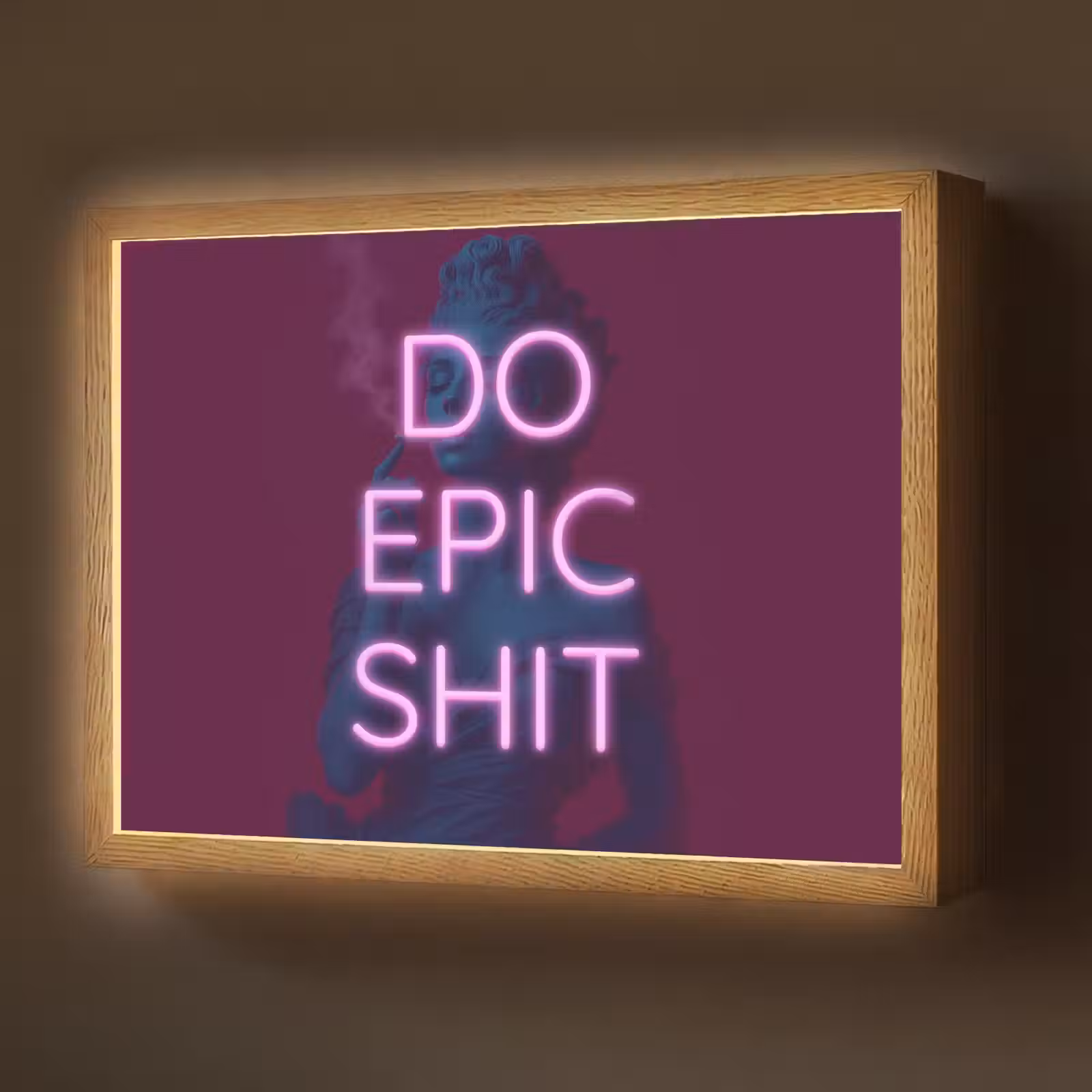 Lightbox - Wandlamp - Buste - Neon - LED - Letters — 1