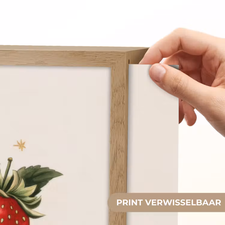 Lightbox - Wandlamp - Aardbeien - Madeliefjes - Quote - Sterretjes — 5