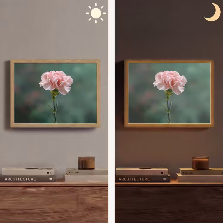 Lightbox - Wandlamp - Anjer - Roze - Bloemblaadjes — 6