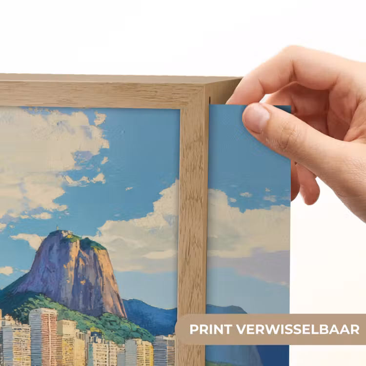 Lightbox - Wandlamp - Berg - Skyline - Strand - Water — 5