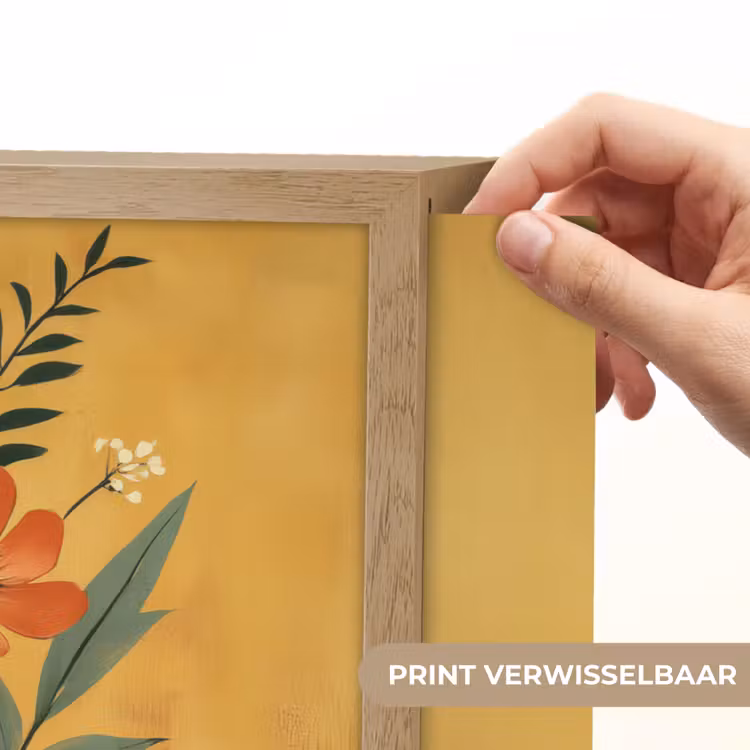 Lightbox - Wandlamp - Bladeren - Boeket - Bloemen - Geel — 5
