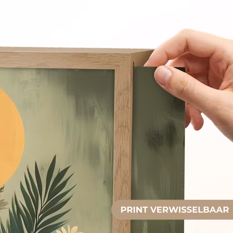 Lightbox - Wandlamp - Bloemen - Bladeren - Zon - Groen — 5