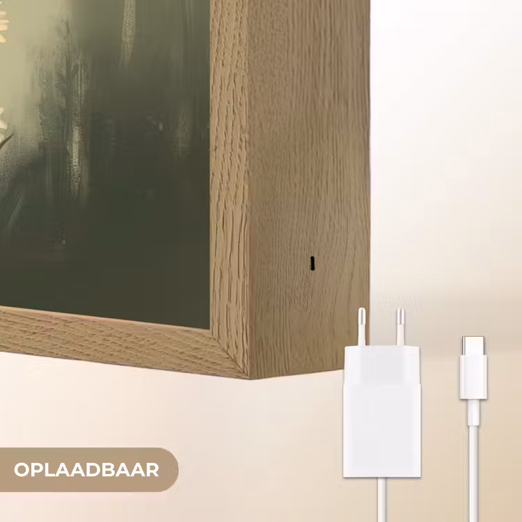 Lightbox - Wandlamp - Bloemen - Bladeren - Zon - Groen — 7