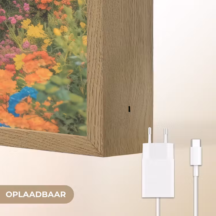 Lightbox - Wandlamp - Bloemen - Deur - Roze — 7
