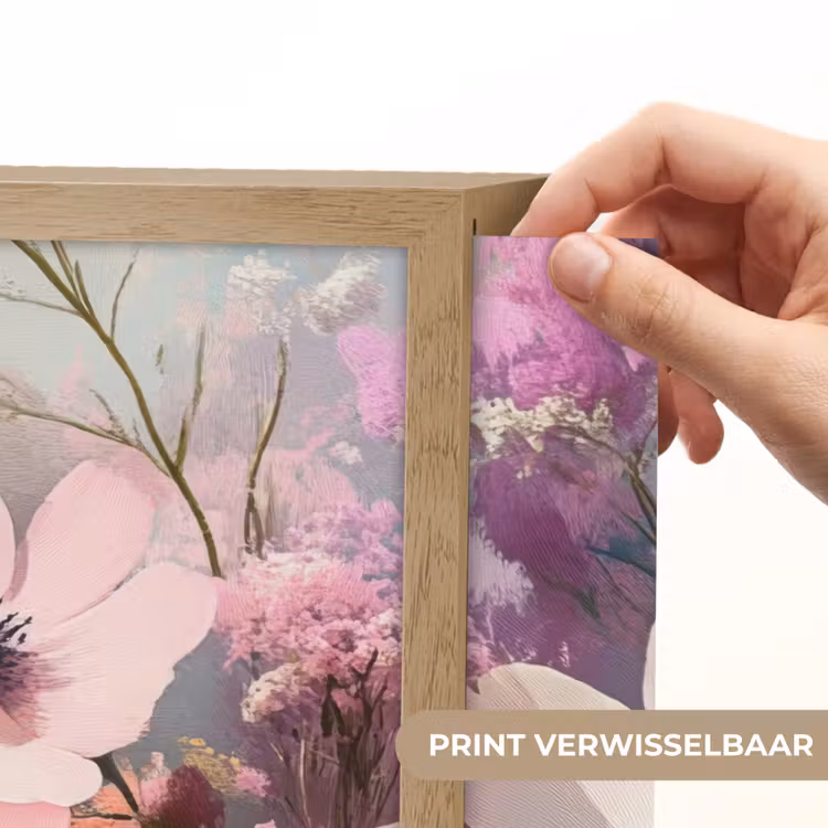 Lightbox - Wandlamp - Bloemen - Kleurrijk - Bloei — 5