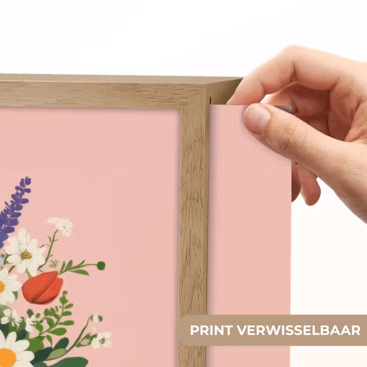 Lightbox - Wandlamp - Bloemen - Lint - Kaartje — 5