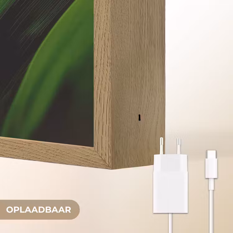 Lightbox - Wandlamp - Bloemen - Wit - Bladeren - Lelietjes — 7