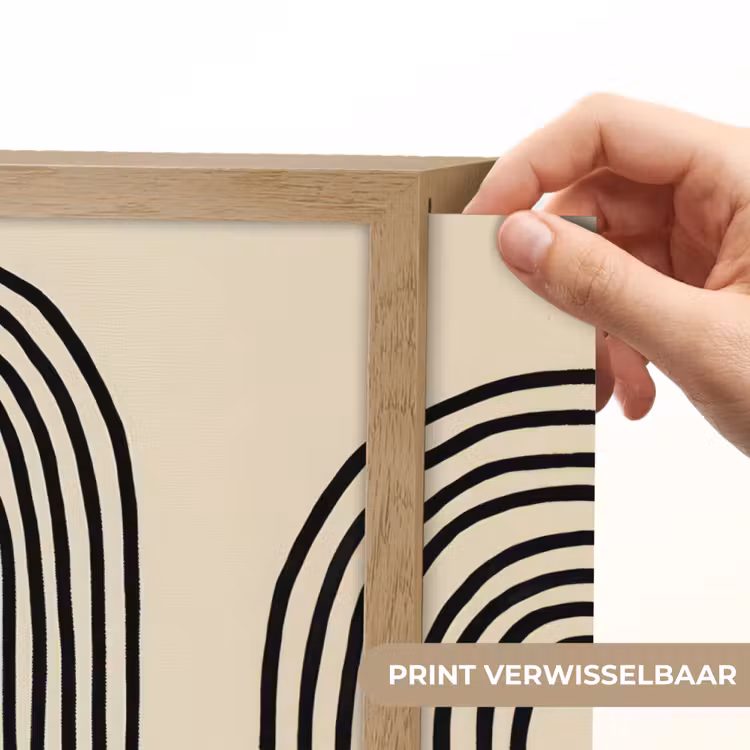 Lightbox - Wandlamp - Boogvormen - Zwart - Strak — 5