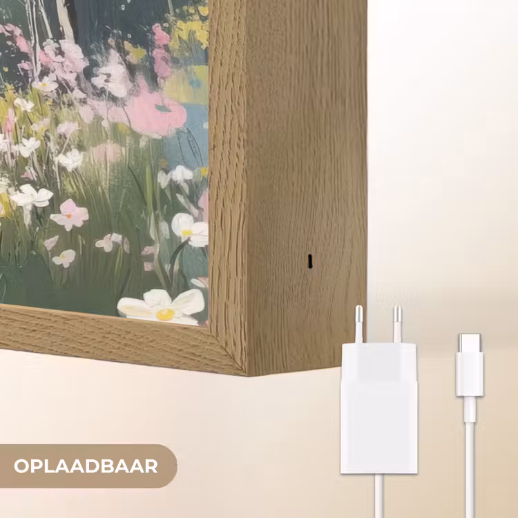 Lightbox - Wandlamp - Bos - Schilderstijl - Kleurrijk — 7