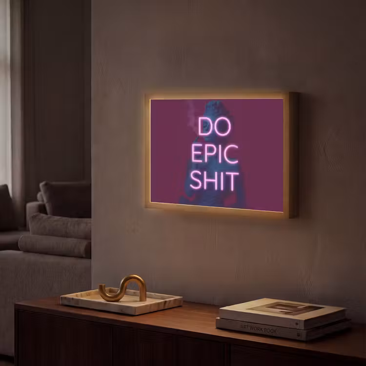 Lightbox - Wandlamp - Buste - Neon - LED - Letters — 2