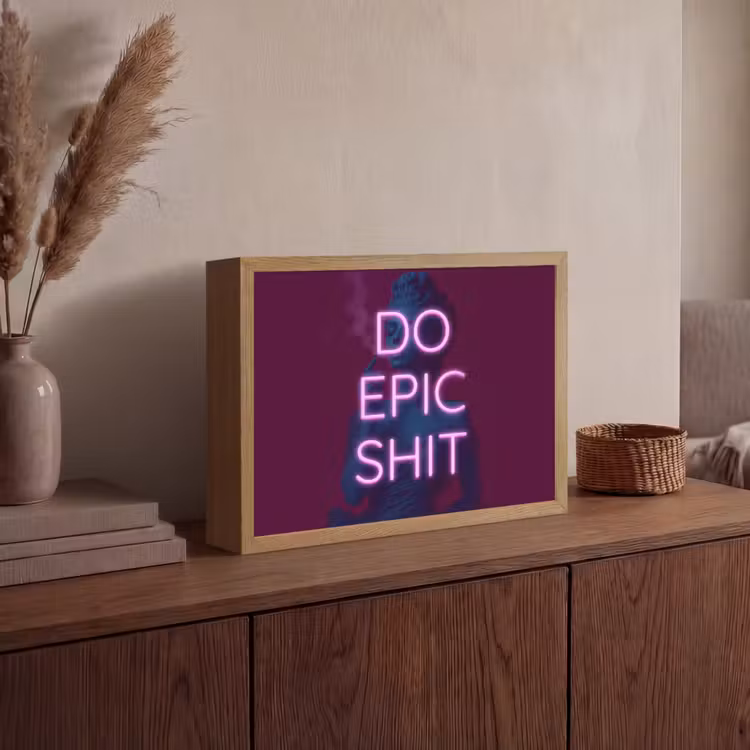 Lightbox - Wandlamp - Buste - Neon - LED - Letters — 4