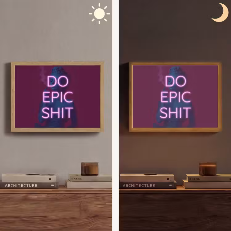 Lightbox - Wandlamp - Buste - Neon - LED - Letters — 6