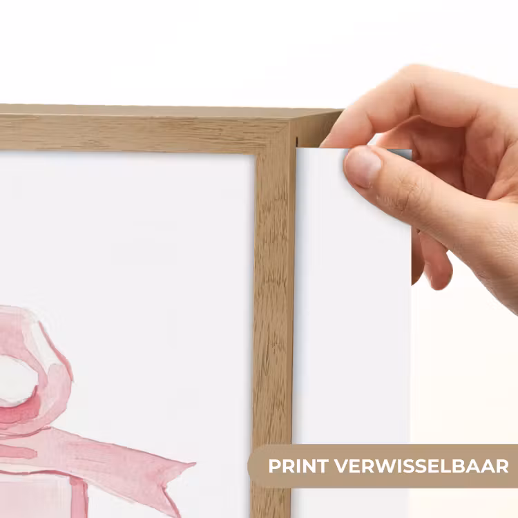 Lightbox - Wandlamp - Cadeau - Strik - Tekst - Roze — 5