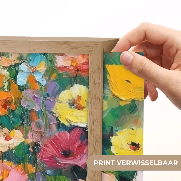 Lightbox - Wandlamp - Bloemen explosie - Heldere kleuren - Vrolijk — 5