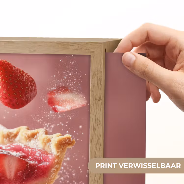 Lightbox - Wandlamp - Aardbei - Taart- Eten - Roze — 5