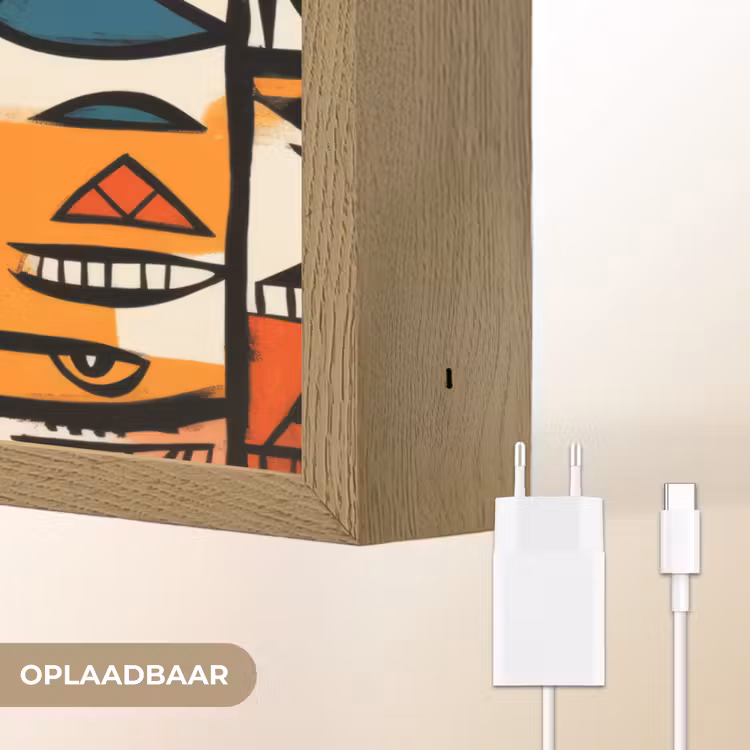Lightbox - Wandlamp - Abstract - Gezichten - Mozaïek — 7