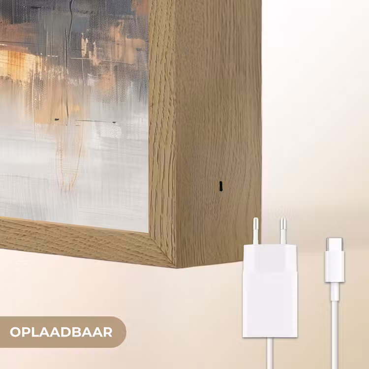Lightbox - Wandlamp - Abstract - Modern - Beige - Aesthetic - Goud — 7