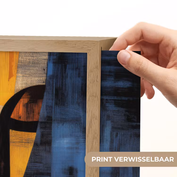 Lightbox - Wandlamp - Abstract - Portret - Kleurvakken — 5