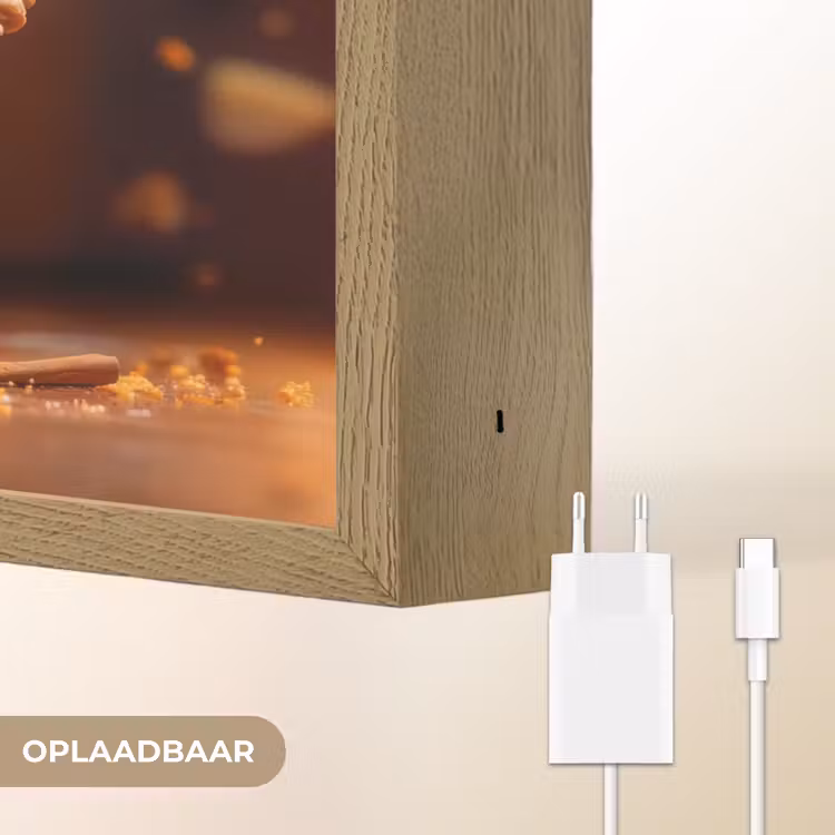 Lightbox - Wandlamp - Appel - Taart - Warm - Eten — 7