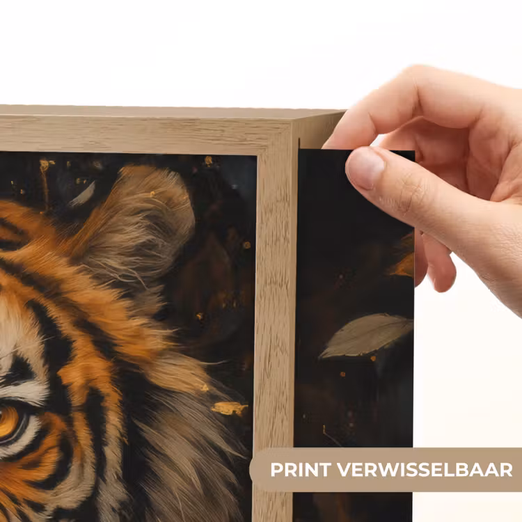 Lightbox - Wandlamp - Bladeren - Tijger - Oranje — 5