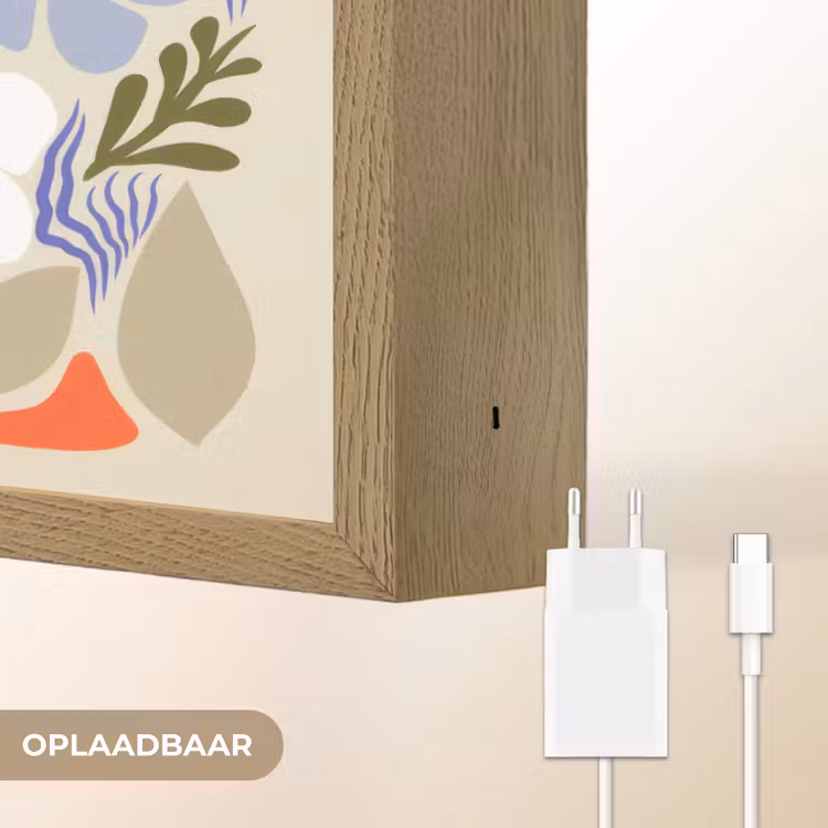 Lightbox - Wandlamp - Abstract - Bloemen - Bladeren — 6
