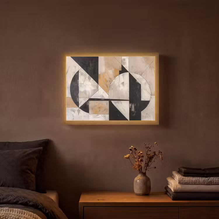 Lightbox - Wandlamp - Abstract - Modern - Geometrisch - Pastel — 3