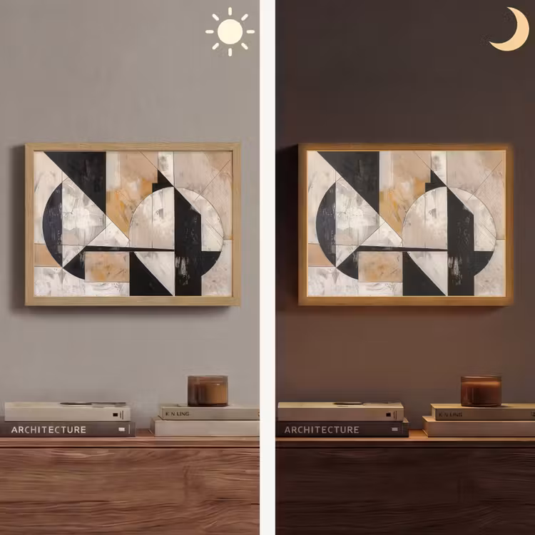 Lightbox - Wandlamp - Abstract - Modern - Geometrisch - Pastel — 6
