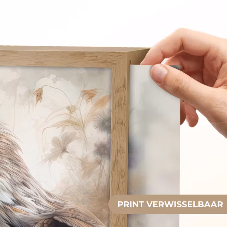 Lightbox - Wandlamp - Arend - Adelaar - Vogel - Bloemen - Natuur — 5