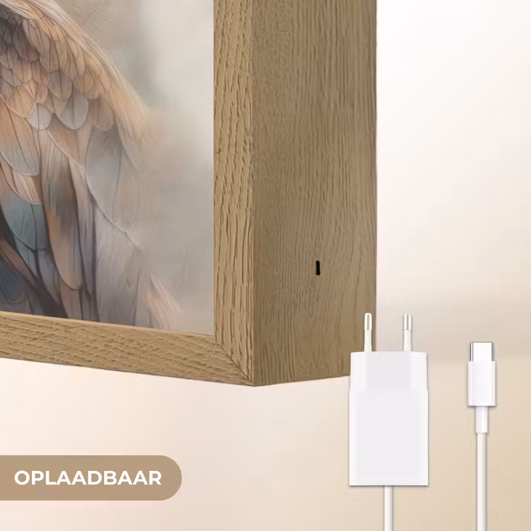 Lightbox - Wandlamp - Arend - Adelaar - Vogel - Bloemen - Natuur — 7