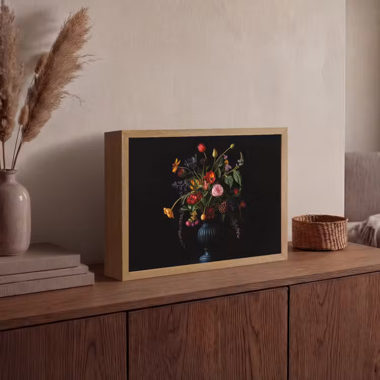 Lightbox - Wandlamp - Bloemen - Bessen - Klassiek — 4