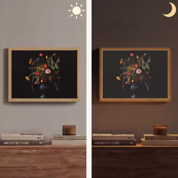 Lightbox - Wandlamp - Bloemen - Bessen - Klassiek — 6