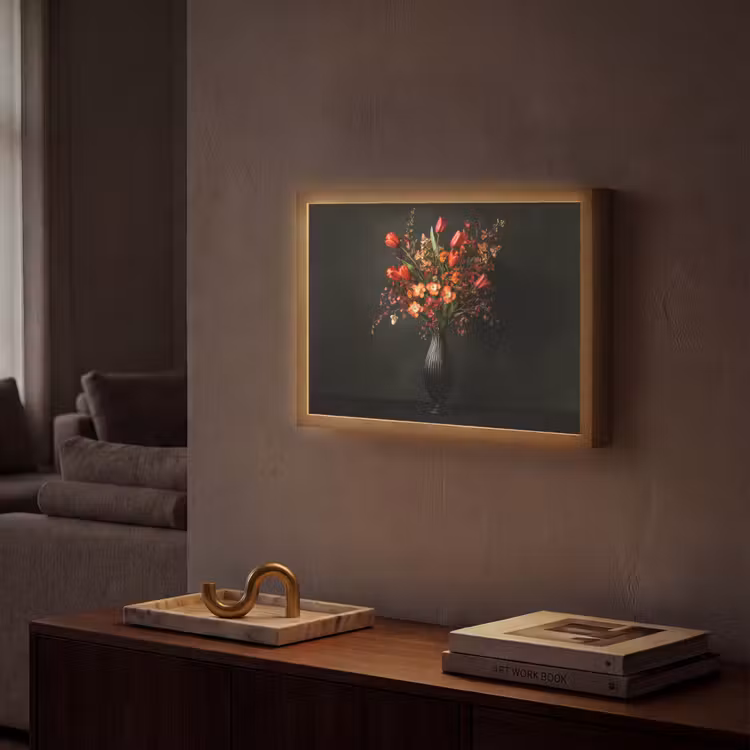 Lightbox - Wandlamp - Bloemen - Takken - Boeket — 2