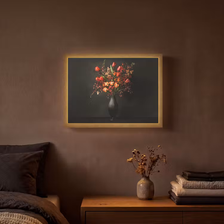 Lightbox - Wandlamp - Bloemen - Takken - Boeket — 3