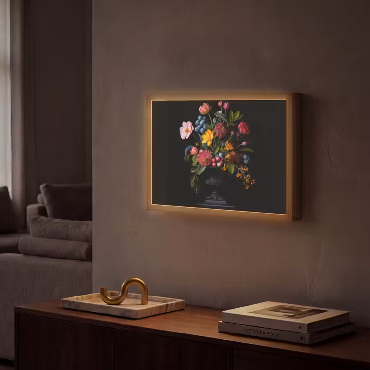 Lightbox - Wandlamp - Bloemen - Vrolijk - Vaas — 2