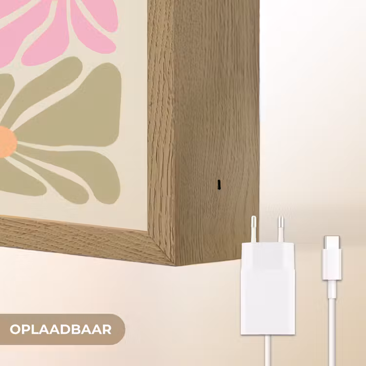 Lightbox - Wandlamp - Bloemvormen - Retro - Kleurrijk — 6