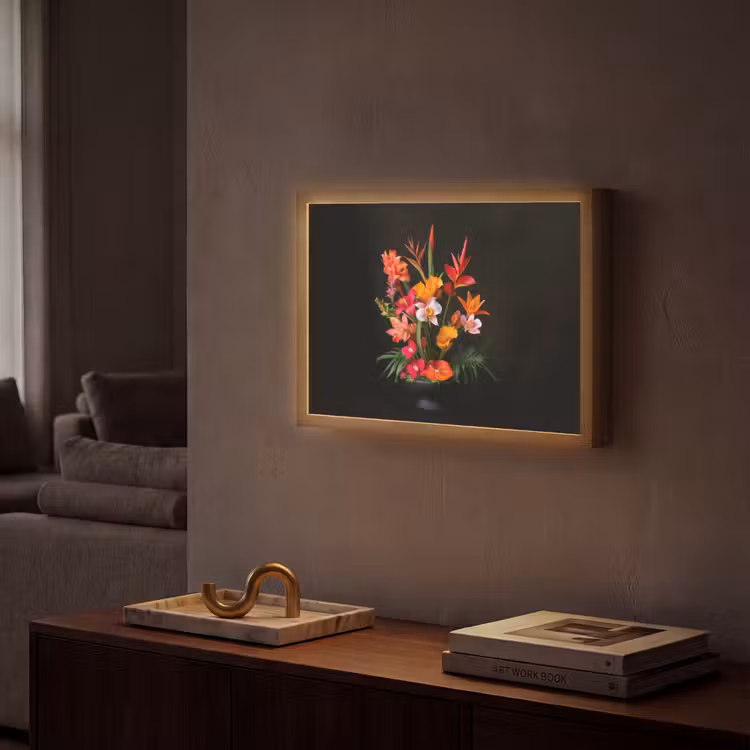 Lightbox - Wandlamp - Boeket - Bloemen - Exotisch — 2