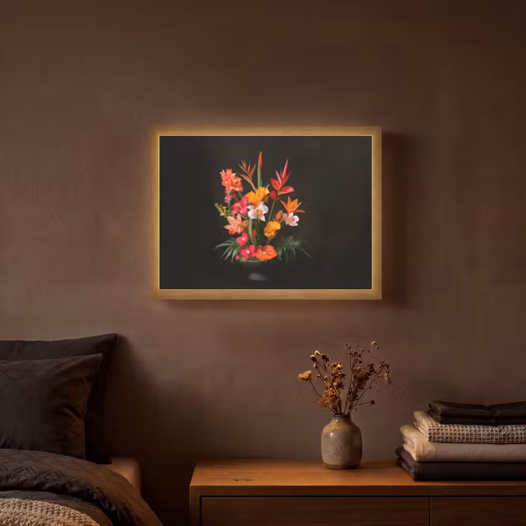 Lightbox - Wandlamp - Boeket - Bloemen - Exotisch — 3