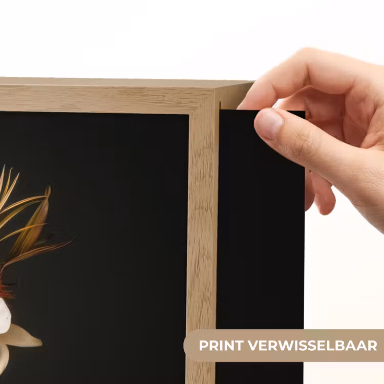 Lightbox - Wandlamp - Boeket - Oranje - Gouden - vaas — 5