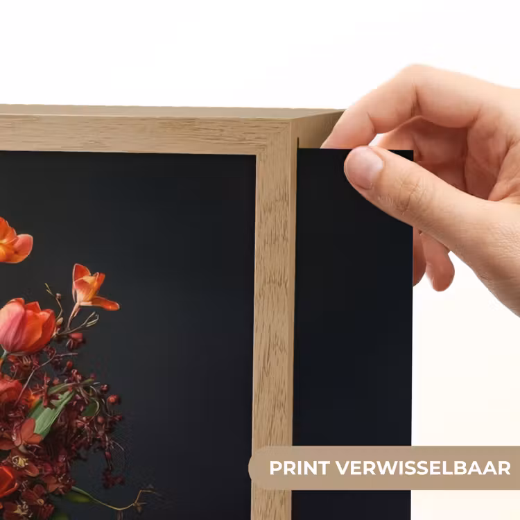 Lightbox - Wandlamp - Boeket - Tulpen - Vaas - Rood — 5