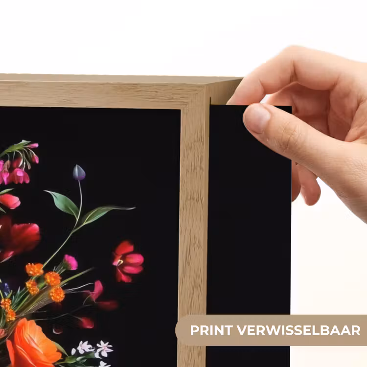 Lightbox - Wandlamp - Boeket - Veldbloemen - Vaas — 5