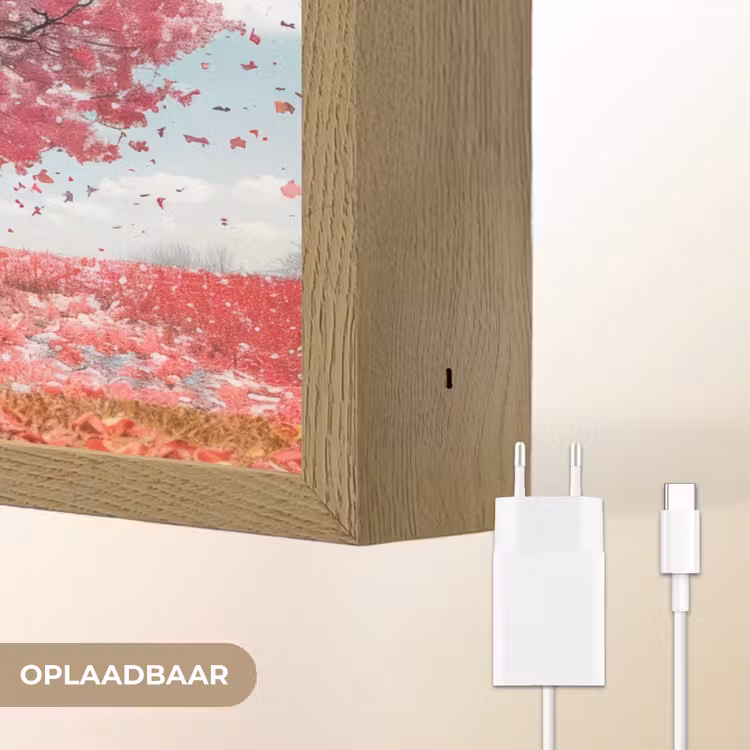 Lightbox - Wandlamp - Boom - Kleurrijk - Natuur - Levensboom — 7